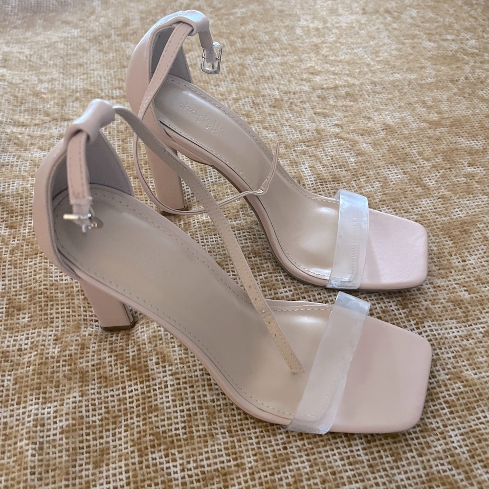 Beige Heels, size 7